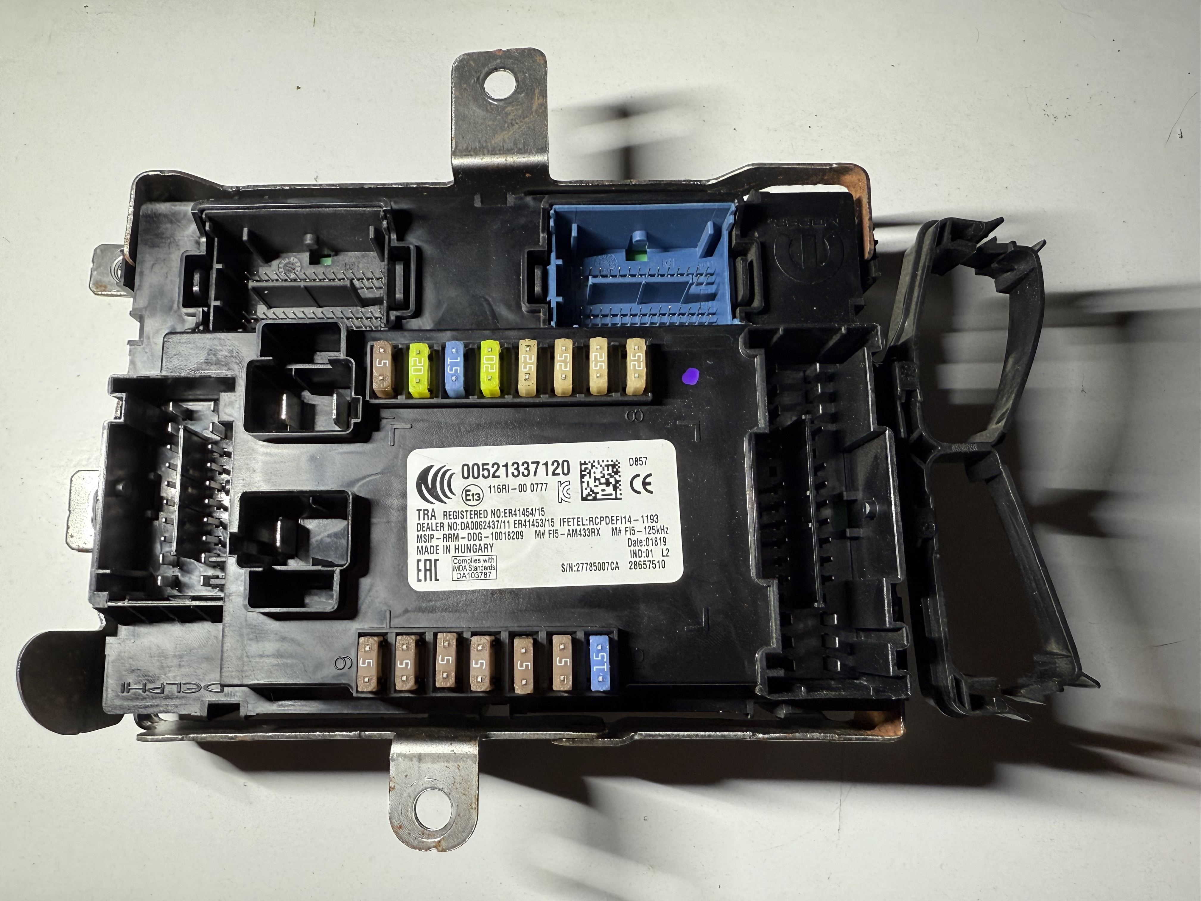 Fiat Comfort Module (BCM) - 00521337120 - 2